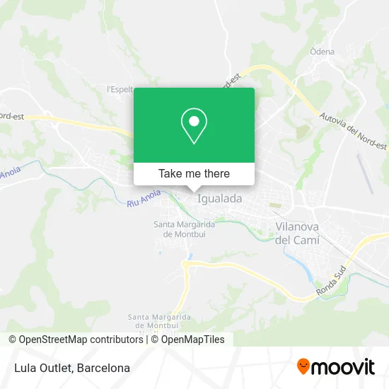 Lula Outlet map