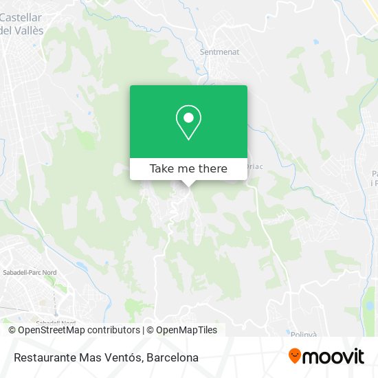 Restaurante Mas Ventós map