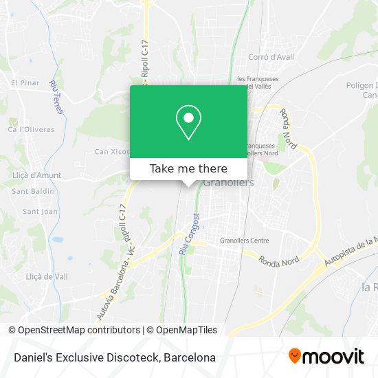 Daniel's Exclusive Discoteck map