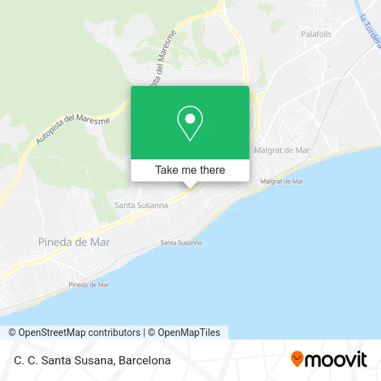 C. C. Santa Susana map