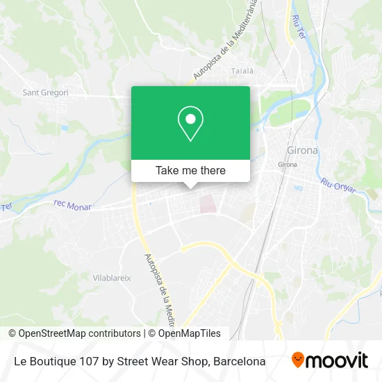 Le Boutique 107 by Street Wear Shop map