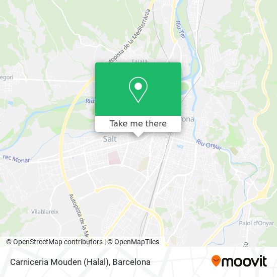 Carniceria Mouden (Halal) map