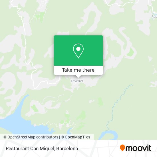 Restaurant Can Miquel map