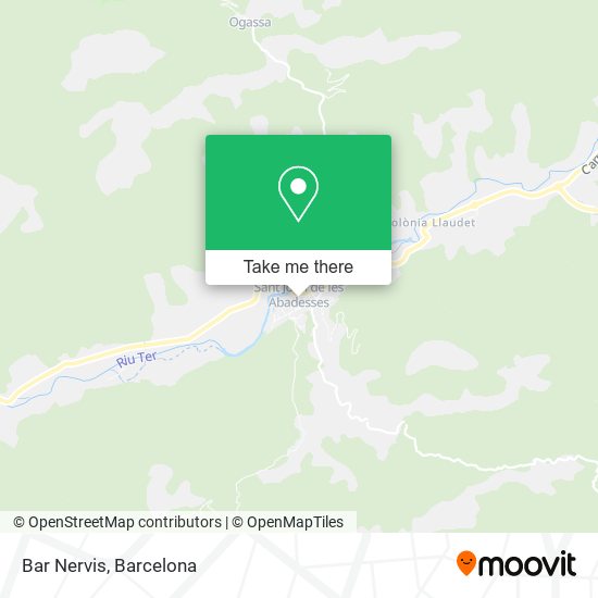 Bar Nervis map