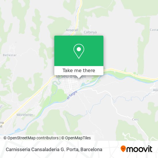 Carnisseria Cansaladeria G. Porta map