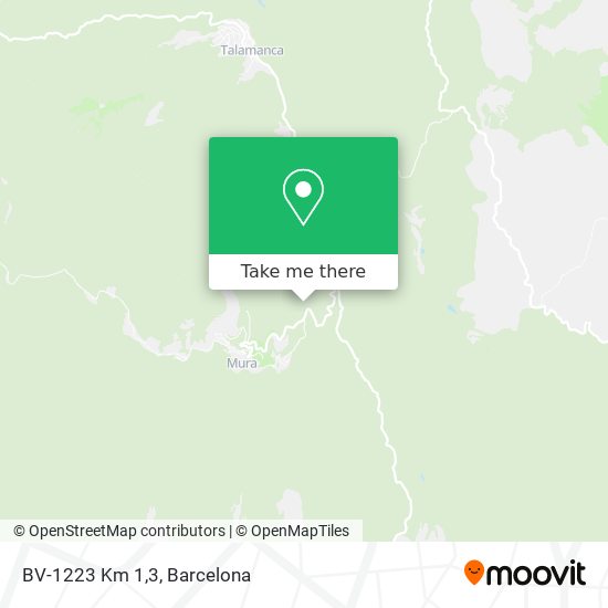 BV-1223 Km 1,3 map