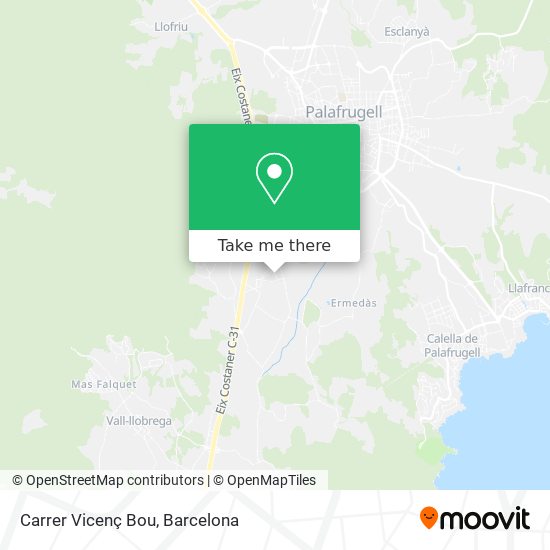 Carrer Vicenç Bou map