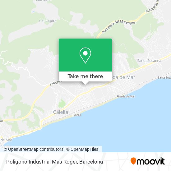 Poligono Industrial Mas Roger map