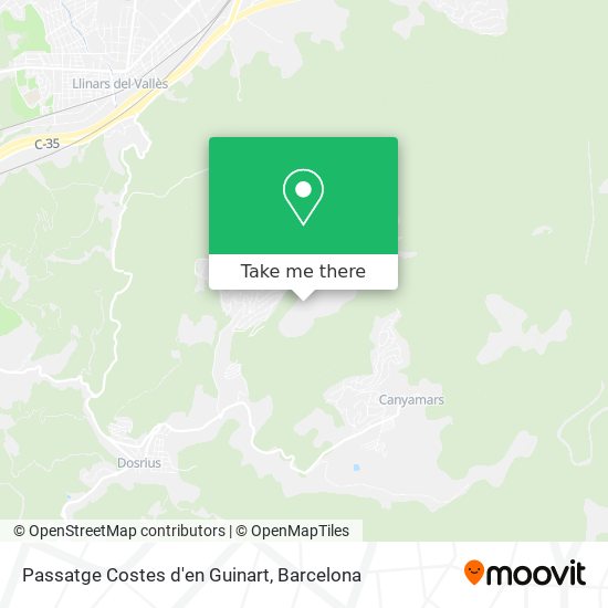 Passatge Costes d'en Guinart map