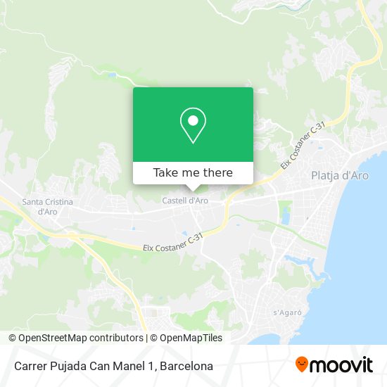 Carrer Pujada Can Manel 1 map
