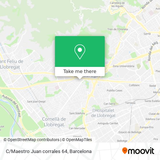 C/Maestro Juan corrales 64 map