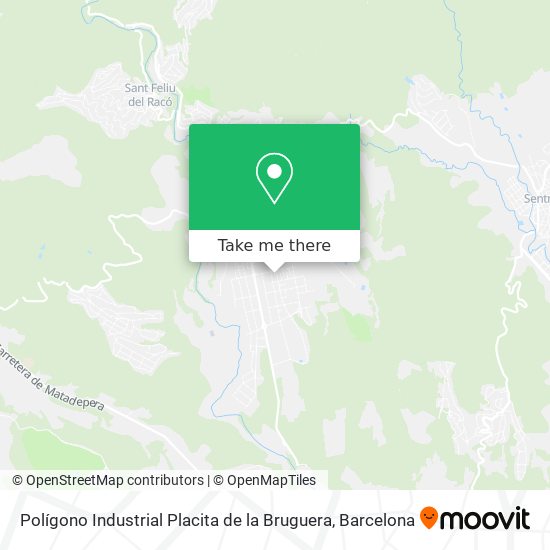 Polígono Industrial Placita de la Bruguera map