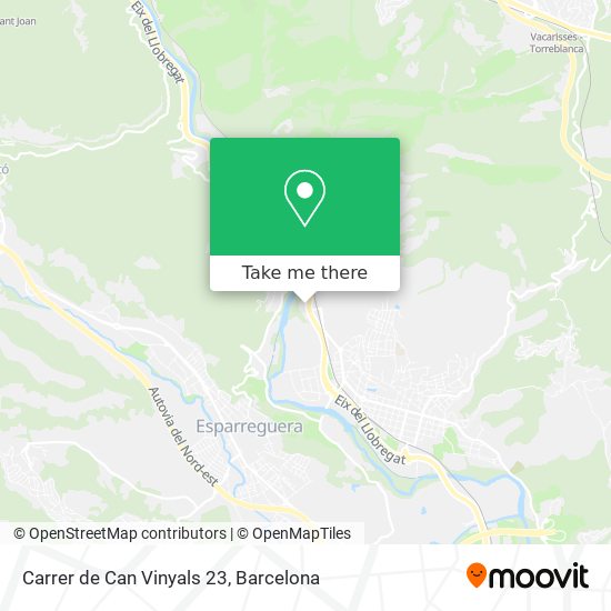 Carrer de Can Vinyals 23 map