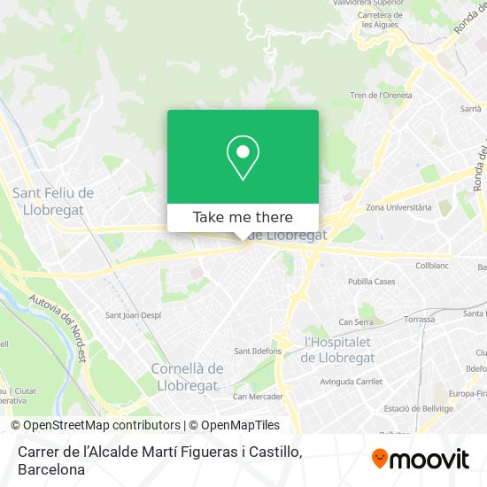 Carrer de l’Alcalde Martí Figueras i Castillo map