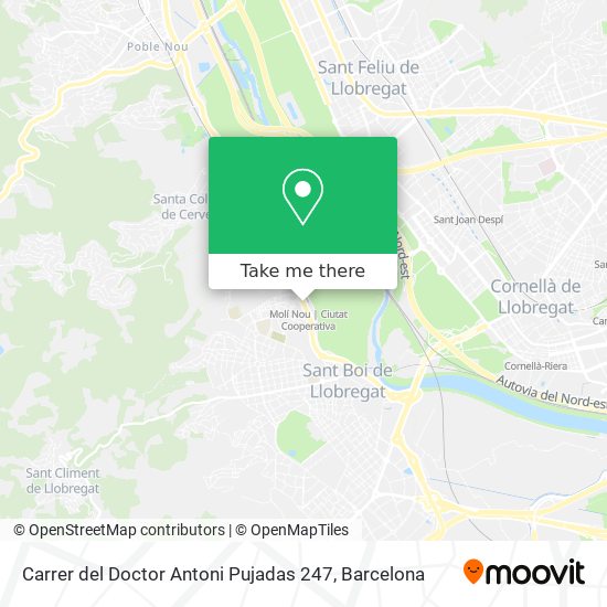 Carrer del Doctor Antoni Pujadas 247 map