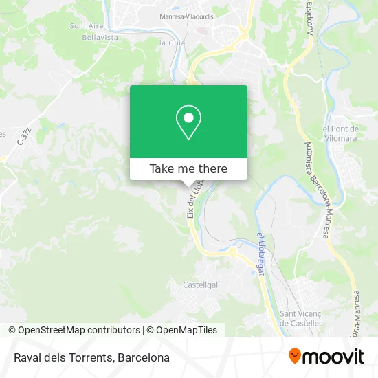 Raval dels Torrents map