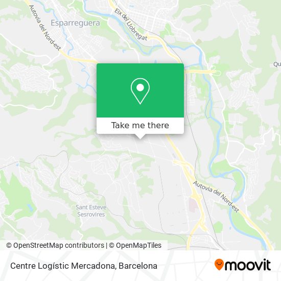 Centre Logístic Mercadona map