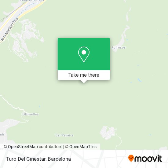 Turó Del Ginestar map