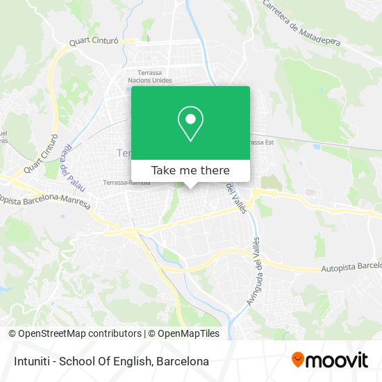 Intuniti - School Of English map