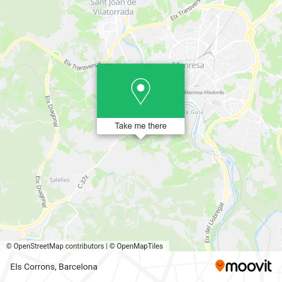 Els Corrons map