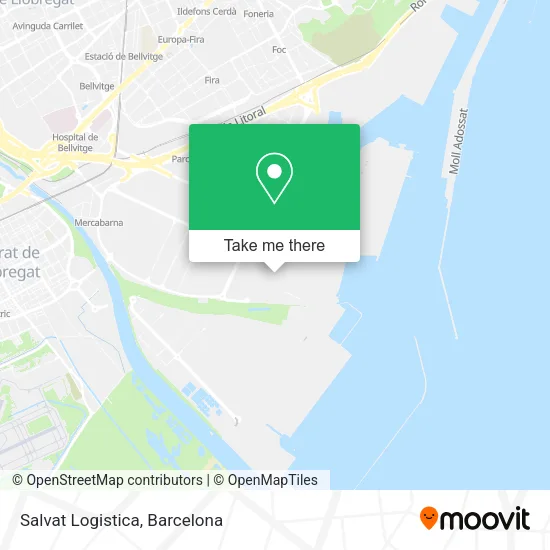 Salvat Logistica map