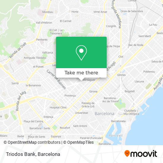 mapa Triodos Bank