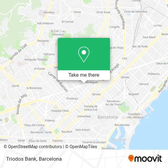 Triodos Bank map