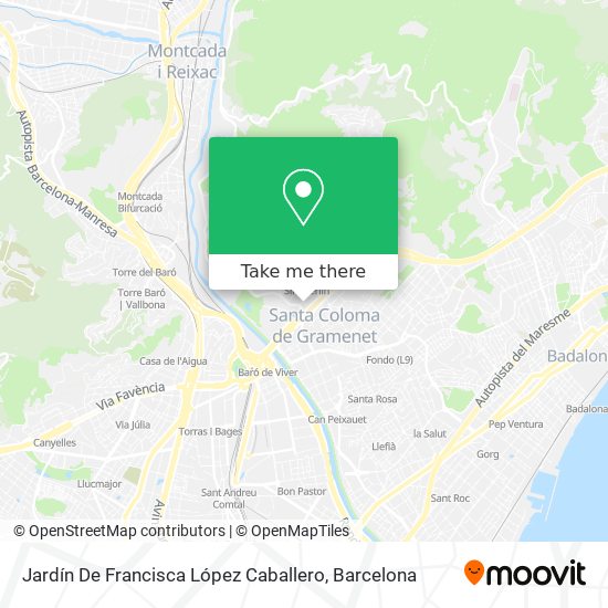 Jardín De Francisca López Caballero map