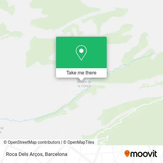 Roca Dels Arços map