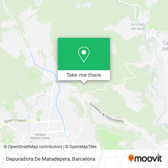 Depuradora De Matadepera map