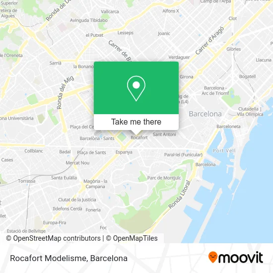 Rocafort Modelisme map
