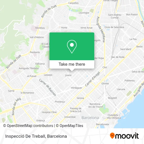 Inspecció De Treball map