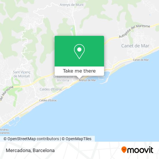 Mercadona map