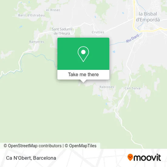 Ca N'Obert map