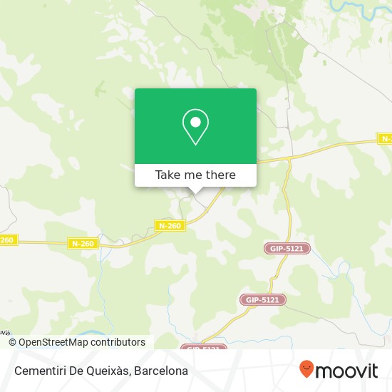 Cementiri De Queixàs map