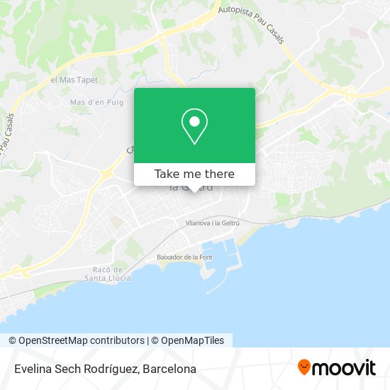 Evelina Sech Rodríguez map