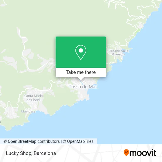 Lucky Shop map