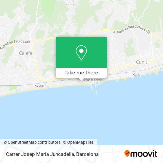 Carrer Josep Maria Juncadella map