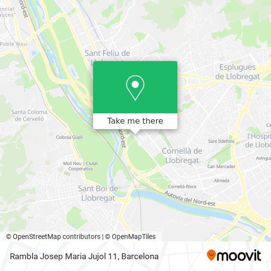 Rambla Josep Maria Jujol 11 map