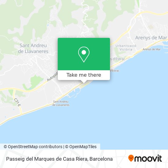 Passeig del Marques de Casa Riera map