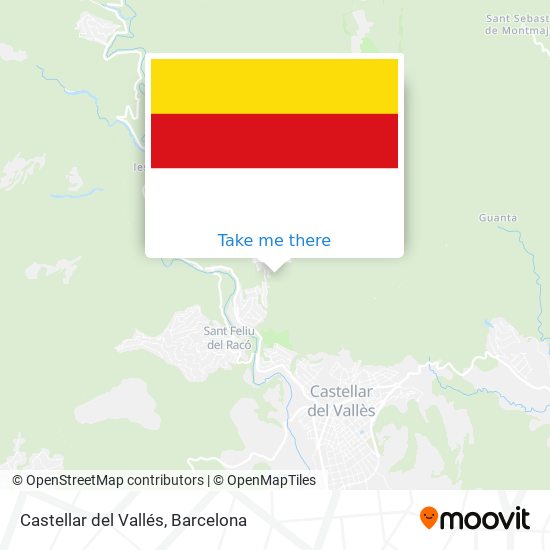 Castellar del Vallés map