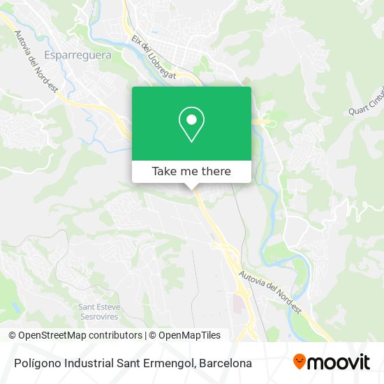 Polígono Industrial Sant Ermengol map