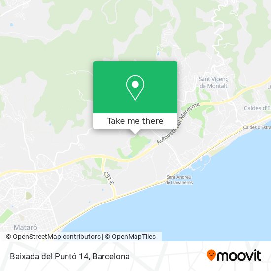 Baixada del Puntó 14 map
