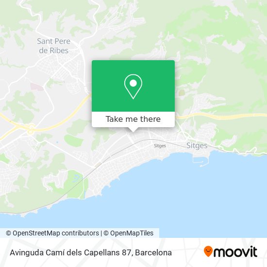 Avinguda Camí dels Capellans 87 map