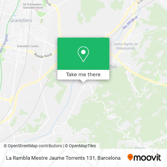 La Rambla Mestre Jaume Torrents 131 map