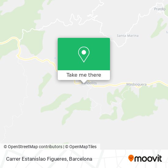 Carrer Estanislao Figueres map