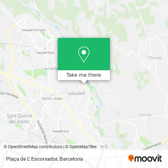 Plaça de L' Escorxador map