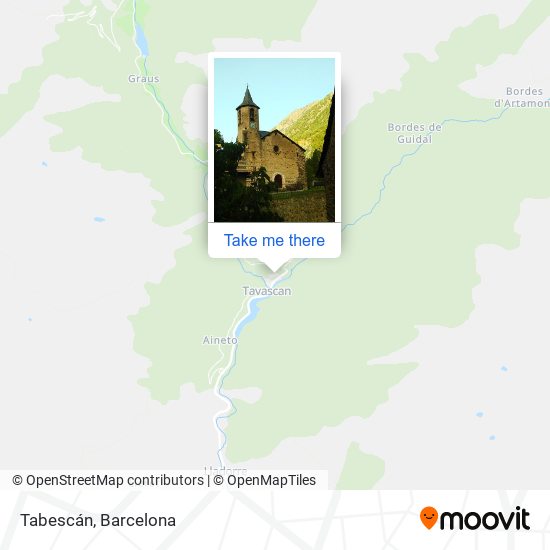 Tabescán map