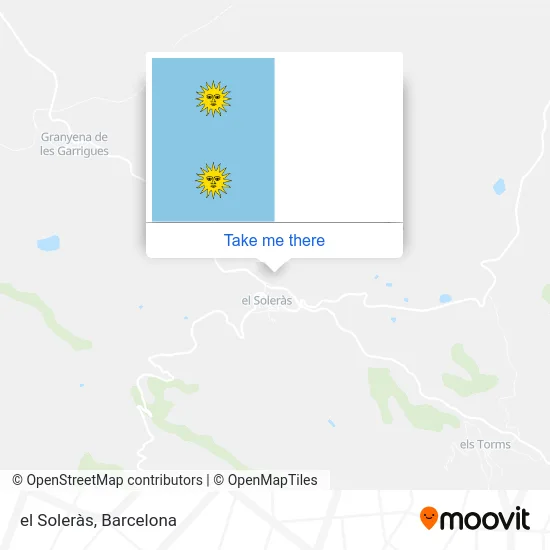 el Soleràs map