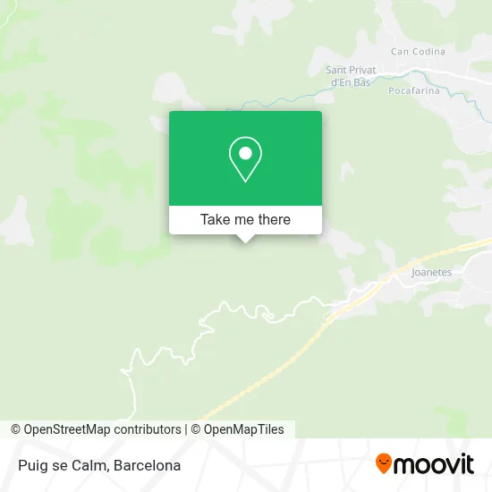 Puig se Calm map